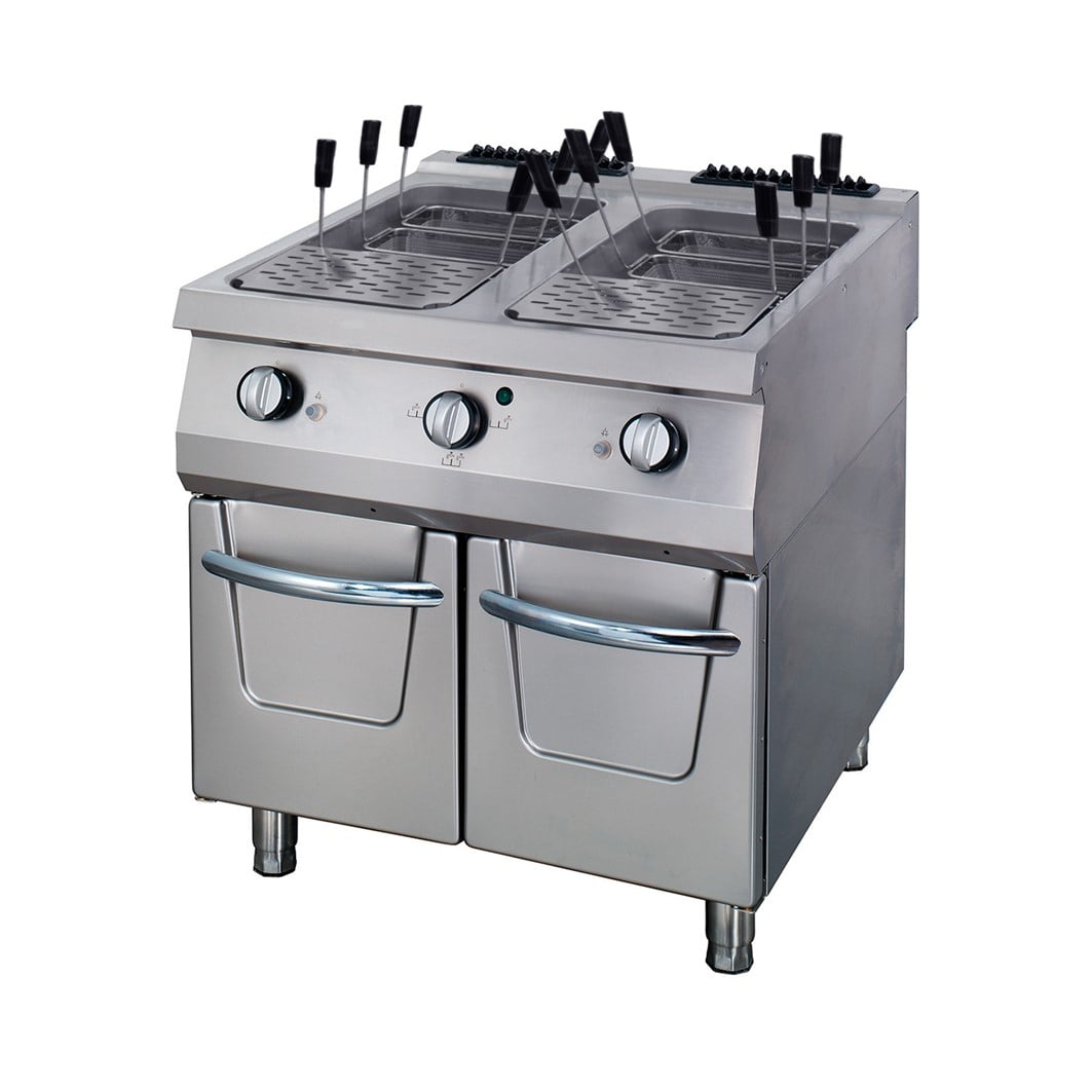 Premium Pasta Cooker - Double Unit - 90cm Deep - Gas