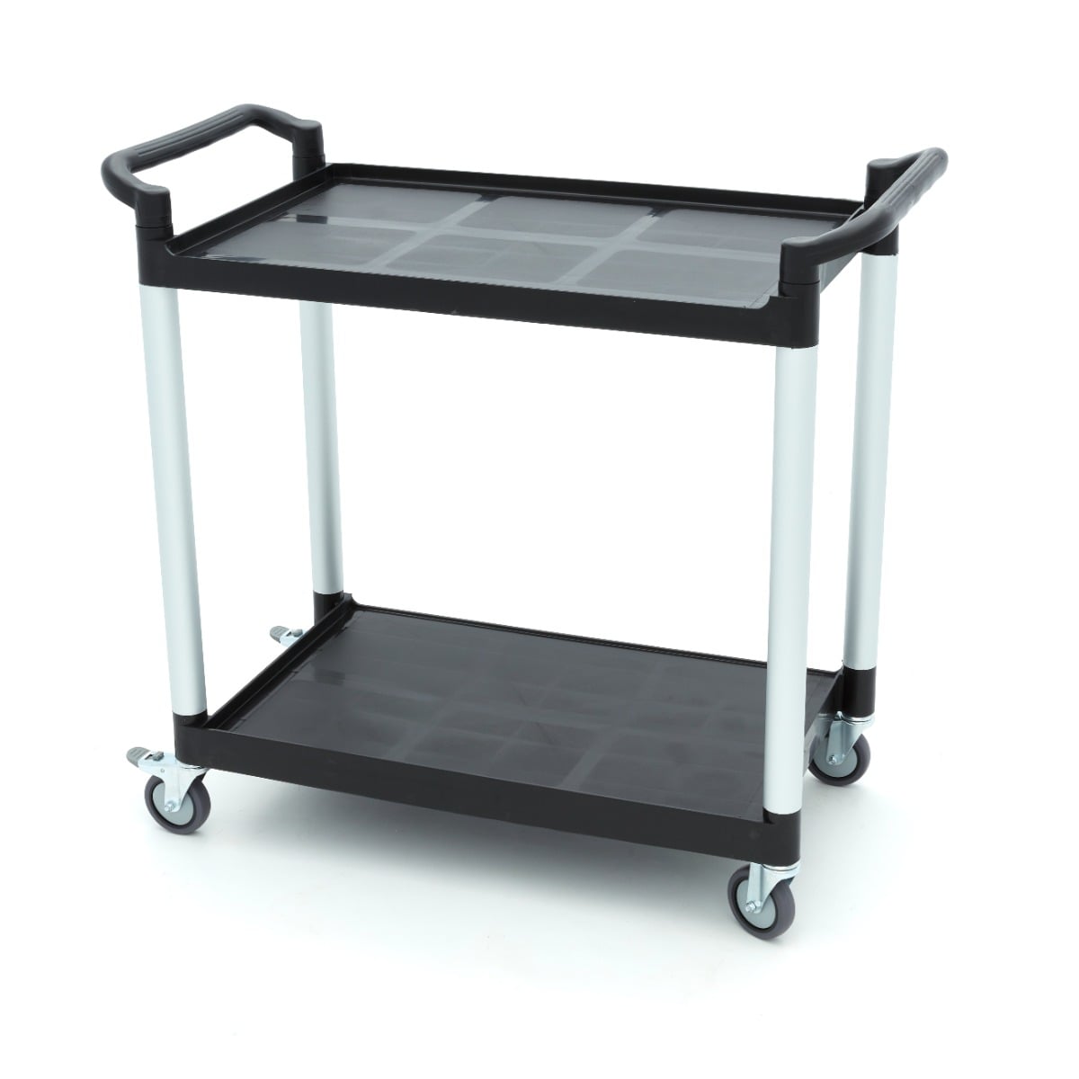 Serving Trolley – 2 Plastic Shelves – 103 x 50,5cm