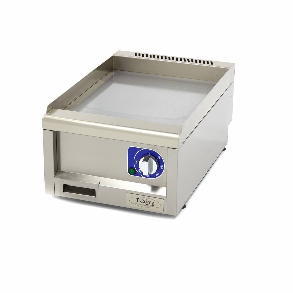 Commercial Grade Griddle - Smooth - Single Unit - 60cm Deep - Electric