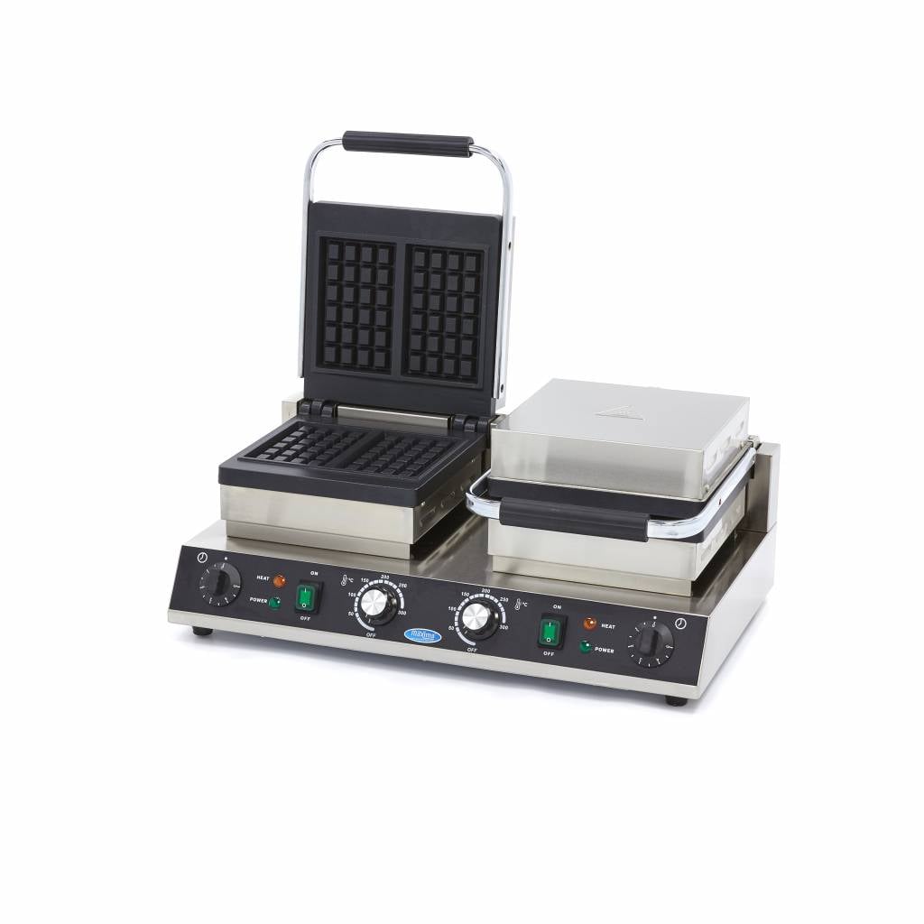 Waffle Maker - 4 Pieces - Belgian - Double