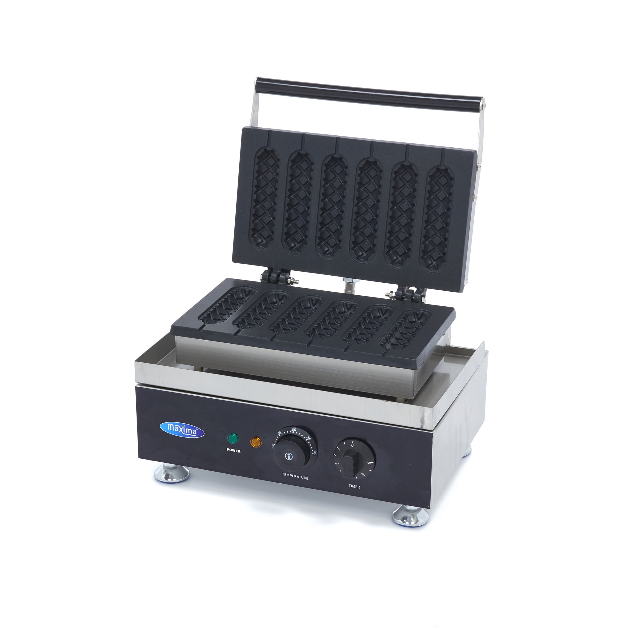 Waffle Maker - 6 Sticks - Corn Dogs - Diamond Pattern