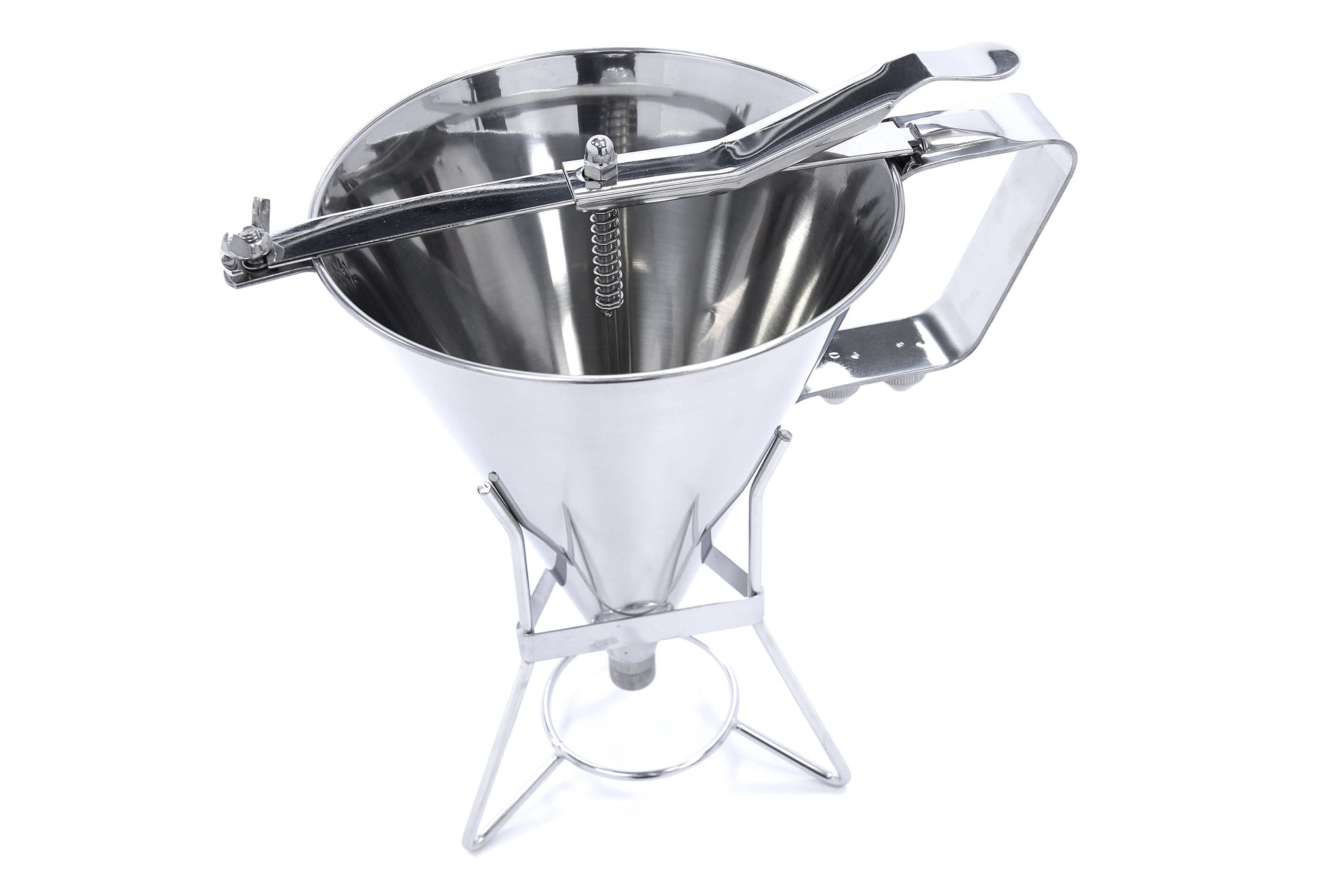 Batter Dispenser - 1,6L - Stainless Steel - Incl Dosing Button