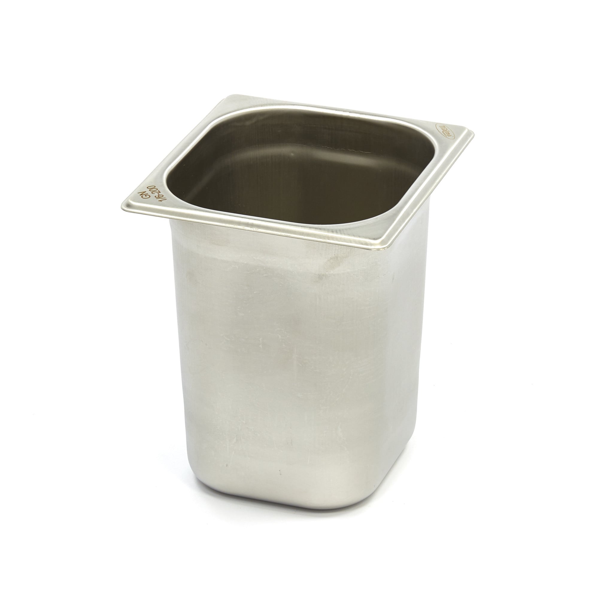 Gastronorm Container - 1/6 GN - 20cm Deep - Stainless Steel