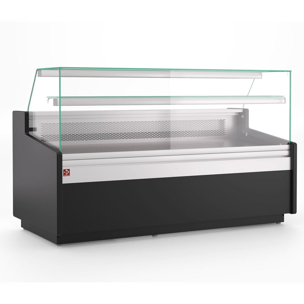 Ventilated counter display, with storage  - BLACK – Lichidare stoc (1)