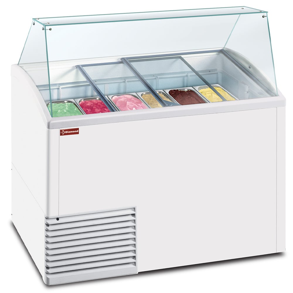 Ice cream display case, 10 trays – A doua alegere (1)