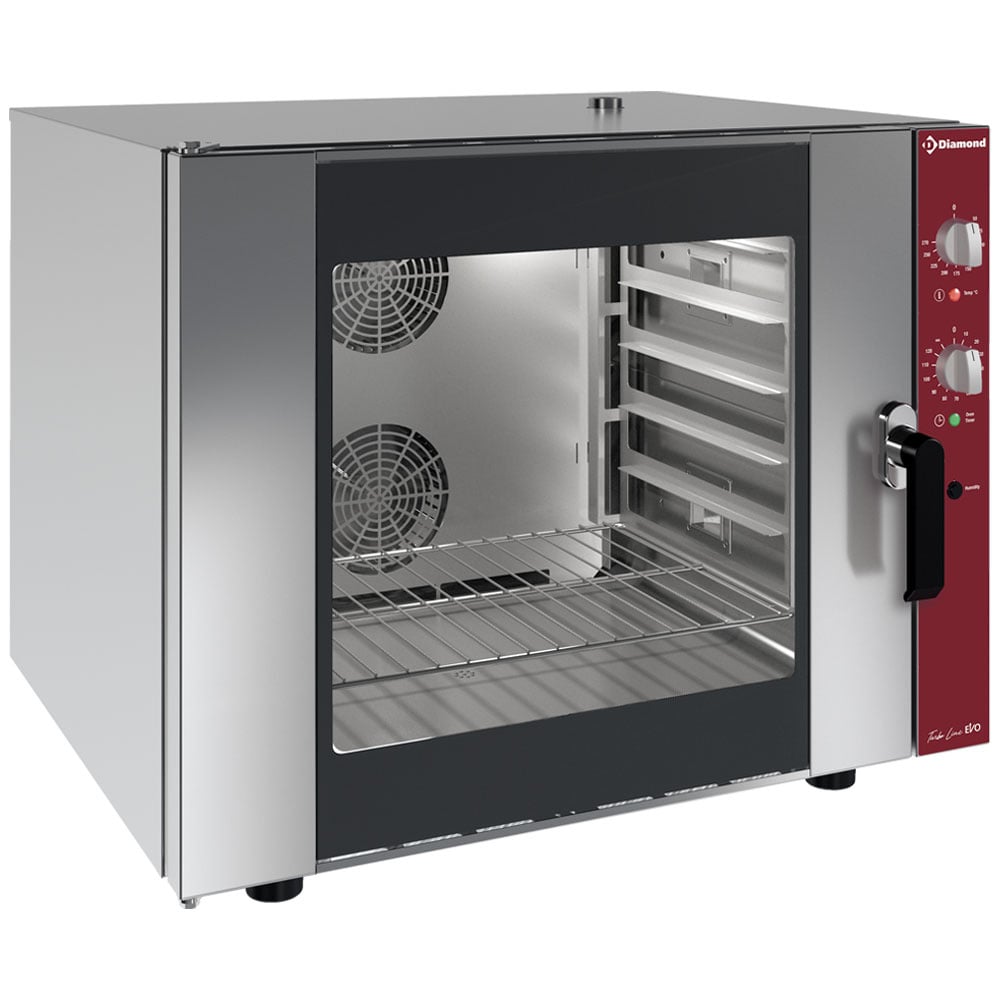 Electric convection oven, 6x GN 1/1 + manual humidifier – A doua alegere (2)
