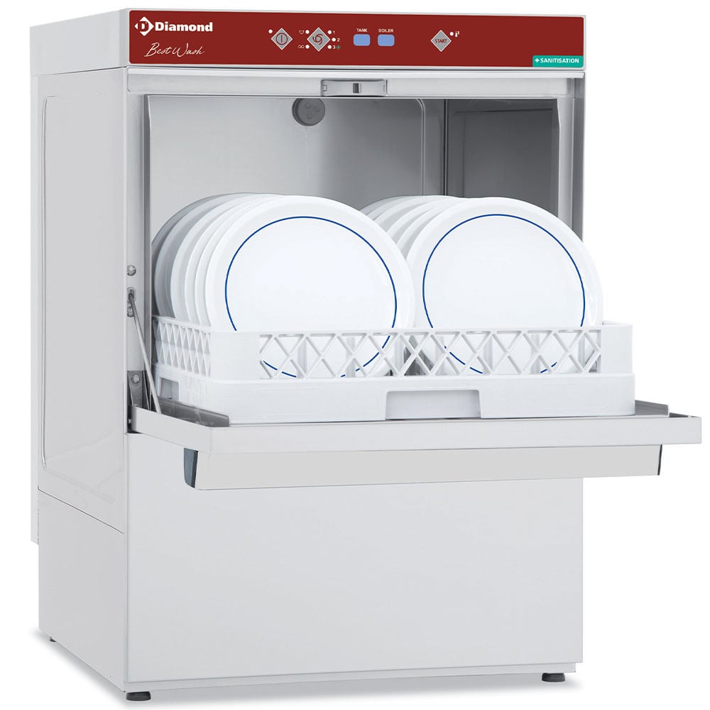 Dishwasher basket 500x500mm"Full Hygiene", with softener continuously – A doua alegere