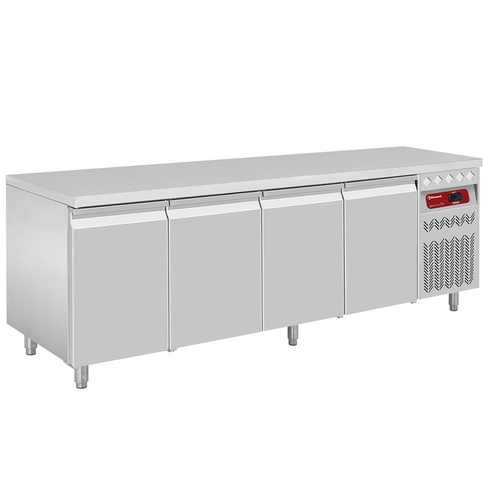 Ventilated refrigerated table, 4 doors GN 1/1, 550 Lit. – Ocazie