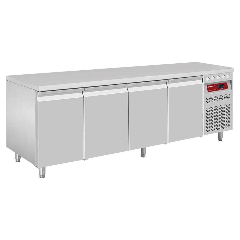 Ventilated refrigerated table, 4 doors GN 1/1, 550 Lit. – Lichidare stoc