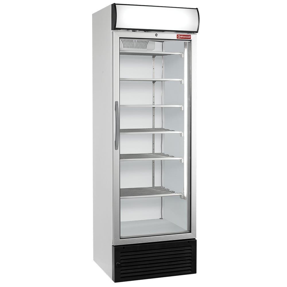 Static/ventilated negative T° display, 500 liters, light box – Lichidare stoc