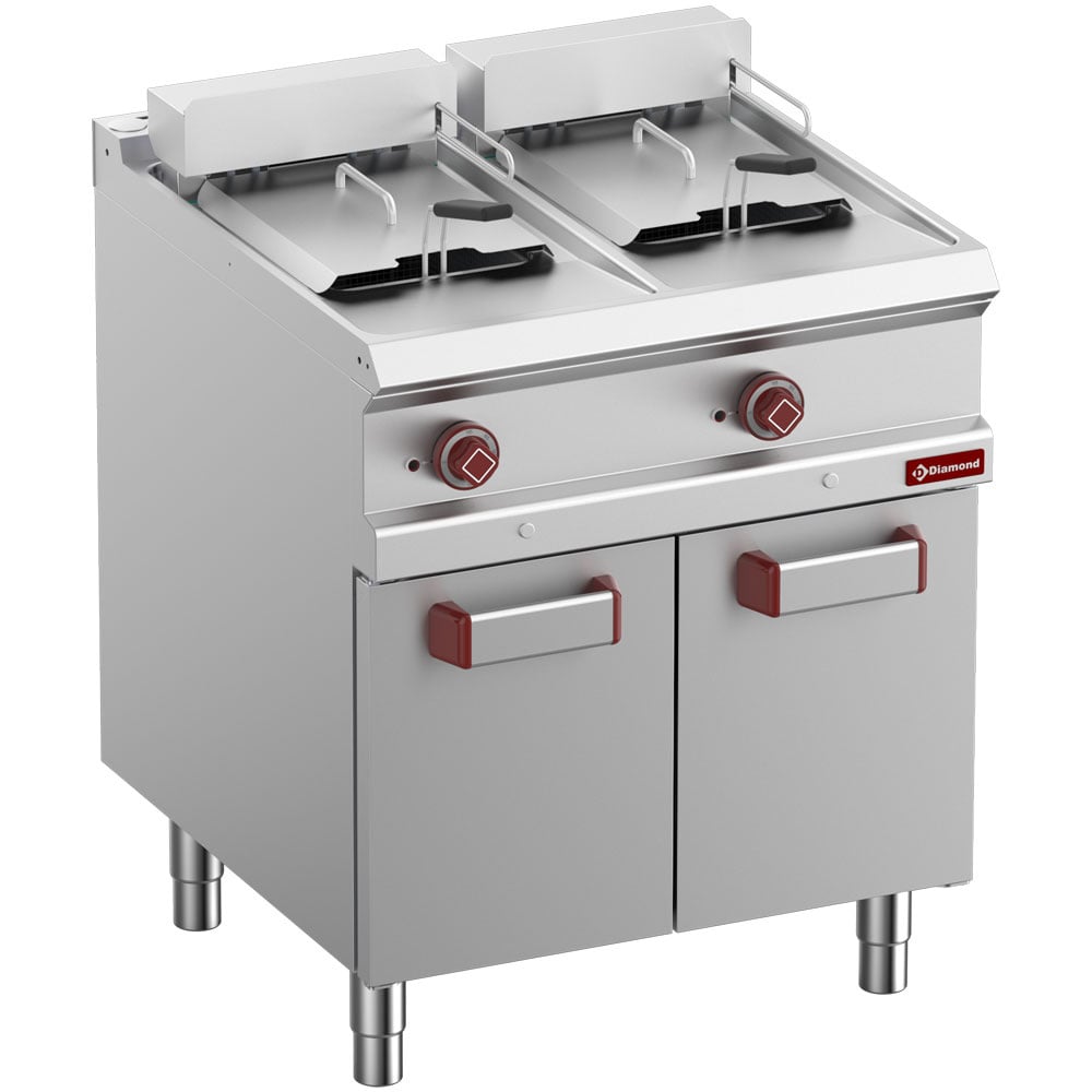 Electric fryer 2  13-liter tanks on cupboard – Ocazie (1)