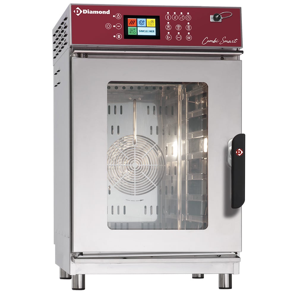 Electric oven, steam/convection, 7x GN1/1 Touch Screen  + Auto-Cleaning – A doua alegere