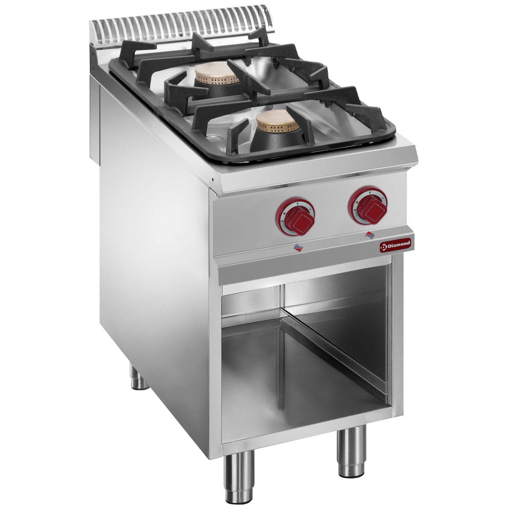 Stove 2 gas burners, open cupboard – A doua alegere