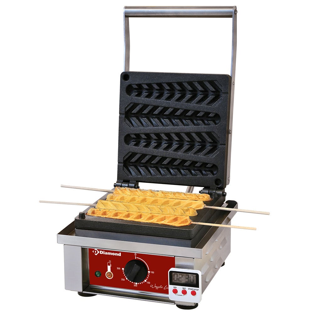 Electric waffle Iron "Corn Waffles" , 4 pcs. + Timer – A doua alegere