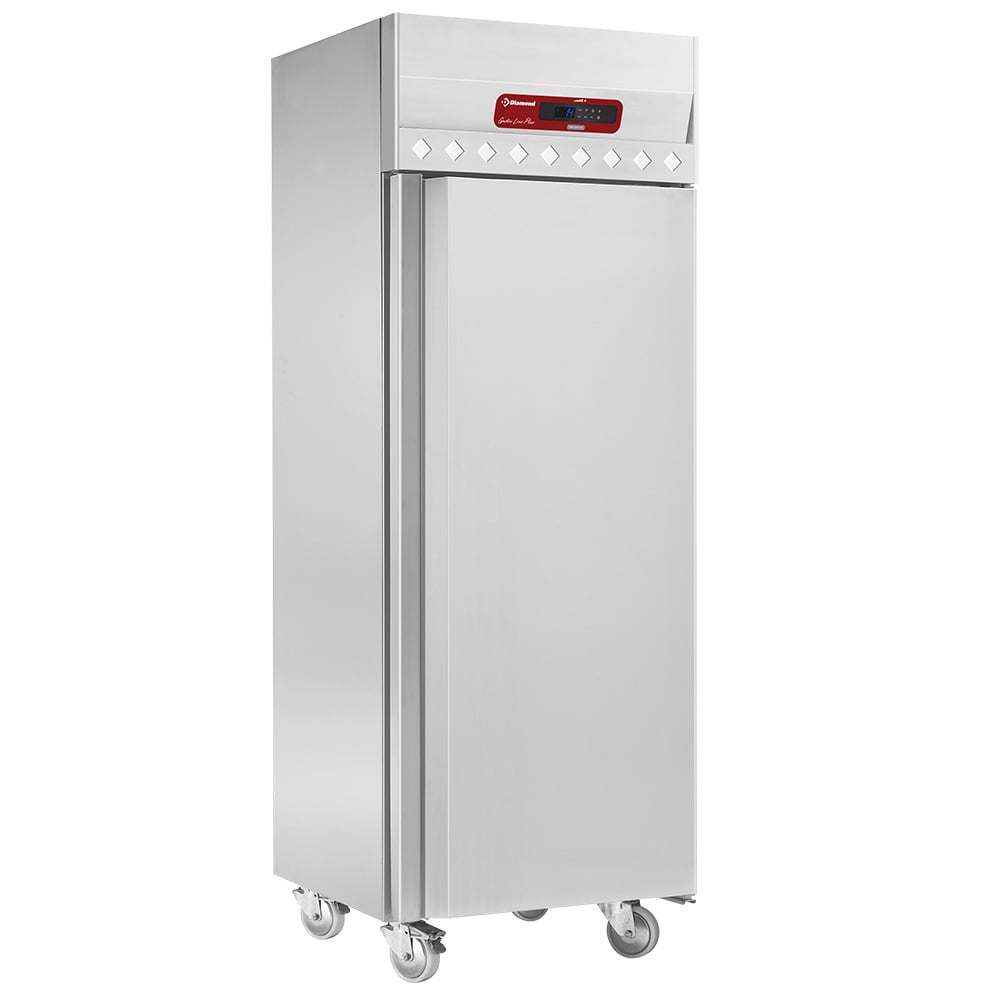 Ventilated refrigerator 700 liters, 1 door GN 2/1, on wheels – Ocazie (1)