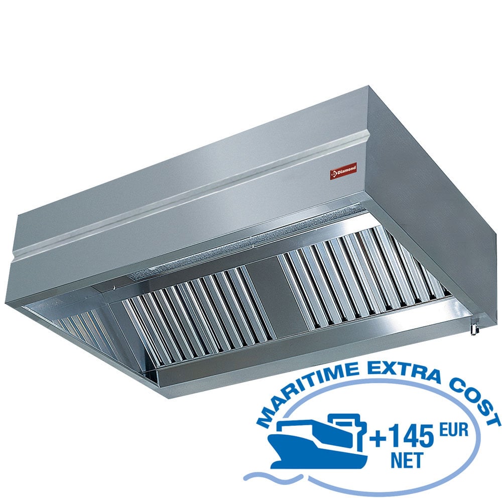 Wall cooker hood  "KUBO" – A doua alegere (4)