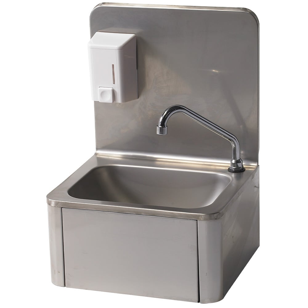 Wall hand sink with soap dispenser 500 ml