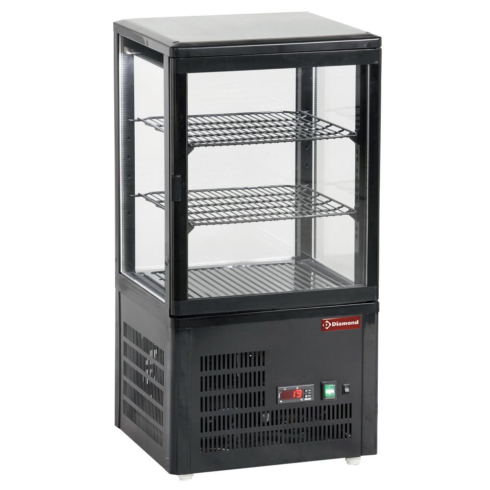 Ventilated display table model , 4 glazed sides, 3 "Black" levels – A doua alegere