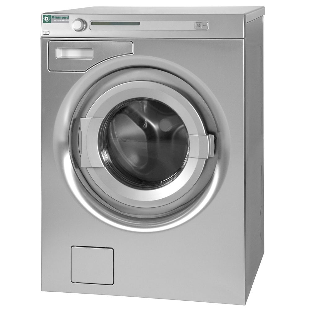 Washing machine with spin-dryer 7 kg "inox-titanium", with drain pump