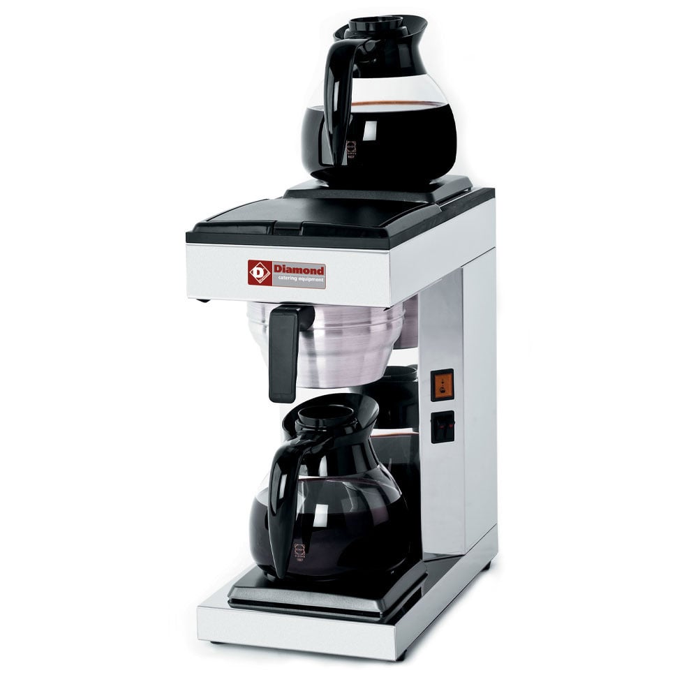 Percolator coffee - 1 group + 1 heating plates – Stoc nou