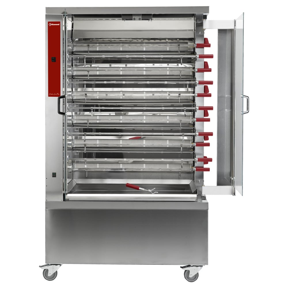 Chicken gas roaster, 11 spits (66chickens) – Ocazie