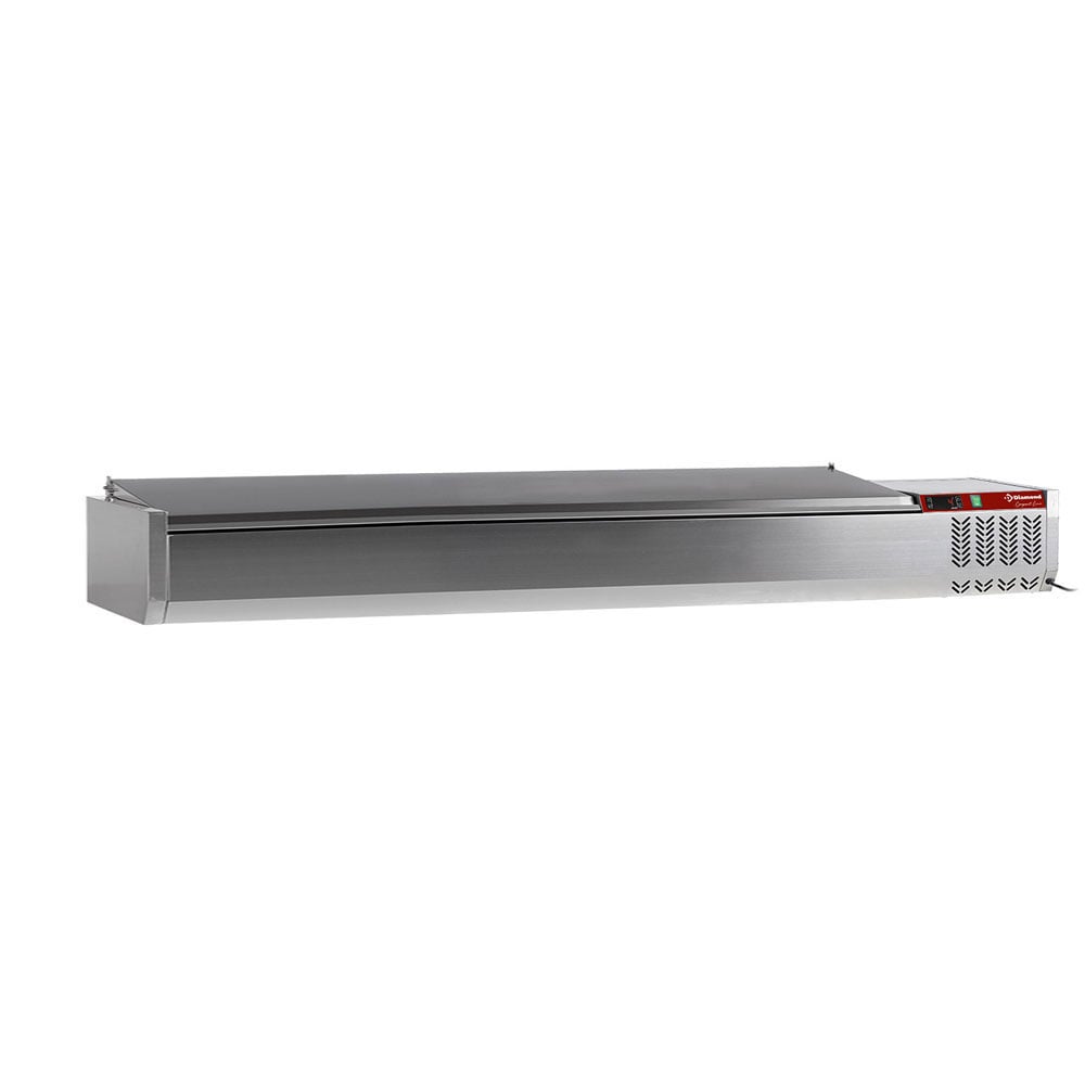 Topping shelf 9x GN1/3-150 mm, with stainless steel lid – Lichidare stoc