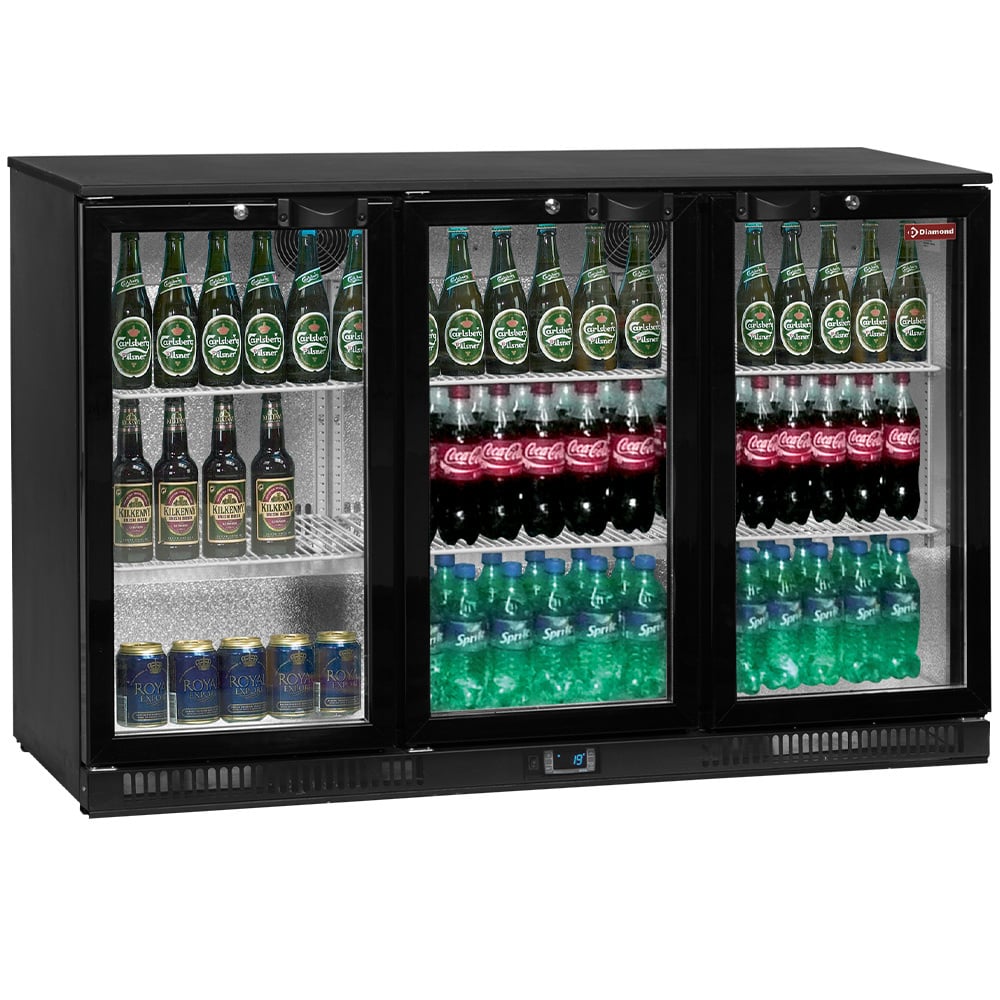 Ventilated bottle cooler, "Back Bar", 3 swing doors – A doua alegere (3)