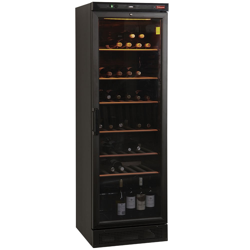 Wine cellar, 380 liters, BLACK