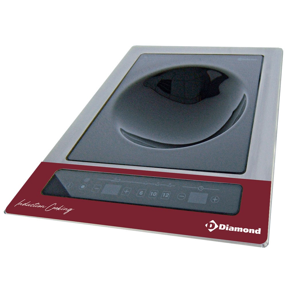 Induction plate "built-in wok"  6 kW-TRI, tactile keys – Lichidare stoc