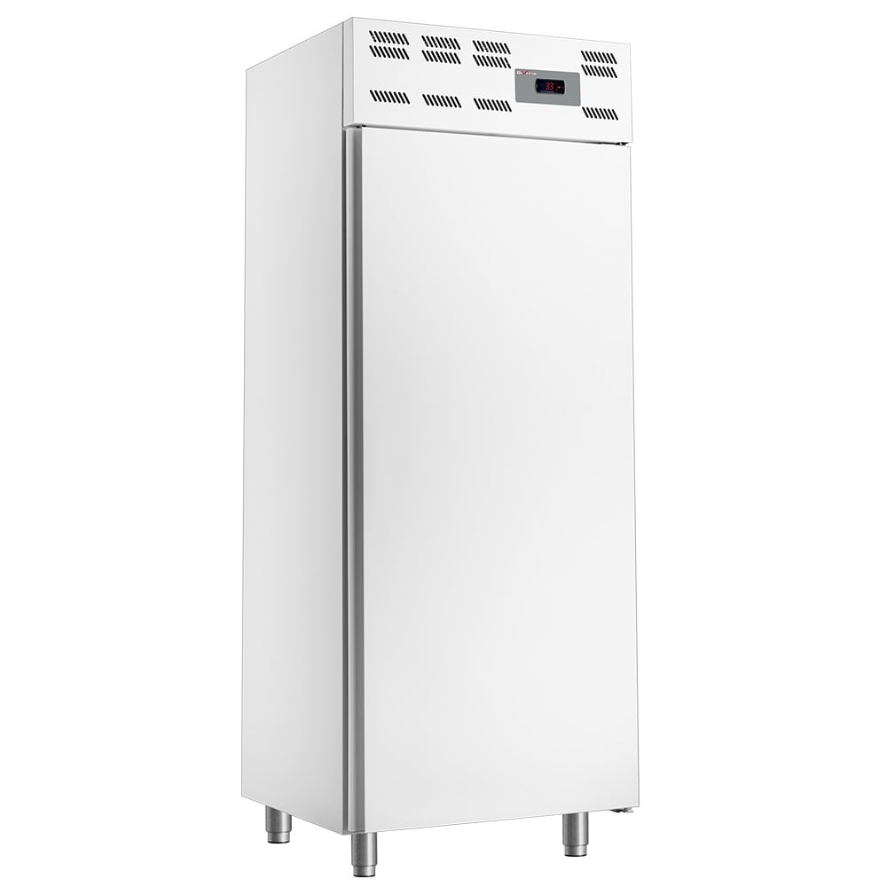 Refrigerated cabinet 20x EN 600x400, ventilated (500 Lit.) - Skinplate white – Model expus