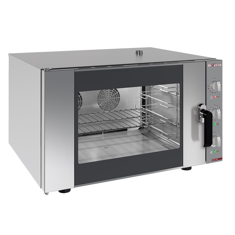 Electric oven steam-convection, 4x GN 1/1 or 600x400 mm