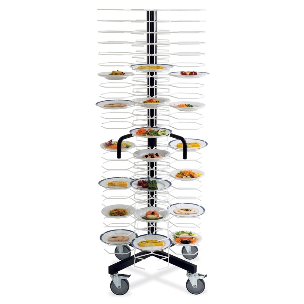 Trolley for 96 plates Ø 180-240 mm , space 65mm