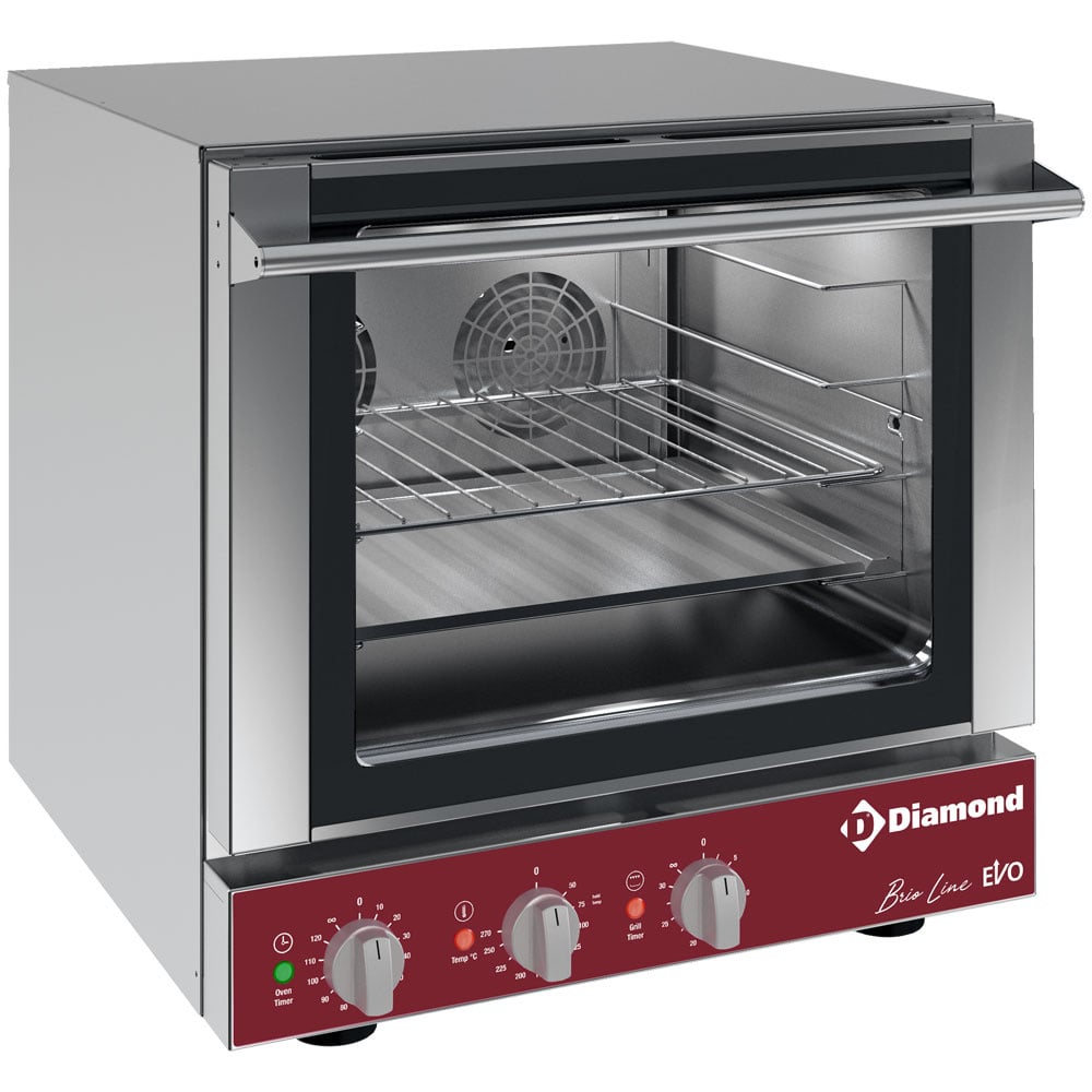 Electric convection oven, 4x 460x340 mm + salamander – A doua alegere (1)
