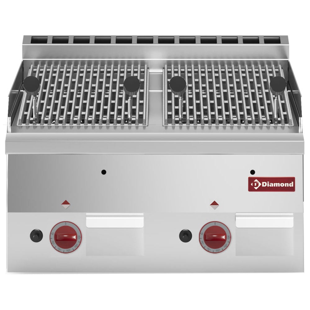 Lava stone gas grill with cast iron cooking grid -Top- – Ocazie