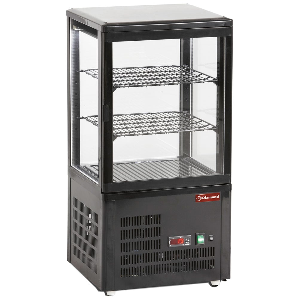 Ventilated display table model , 4 glazed sides, 3 "Black" levels – Lichidare stoc