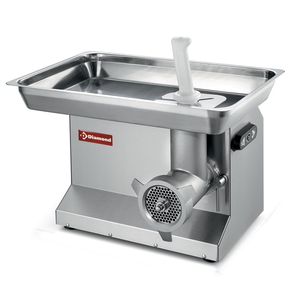 Table top stainless steel meat mincer N° 32, Ø 6  mm, 300 kg/h