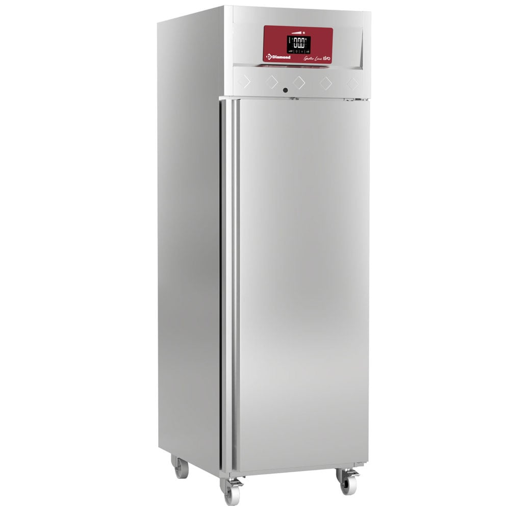 Ventilated refrigerator 700 liters, 1 door GN 2/1, on wheels – A doua alegere (2)
