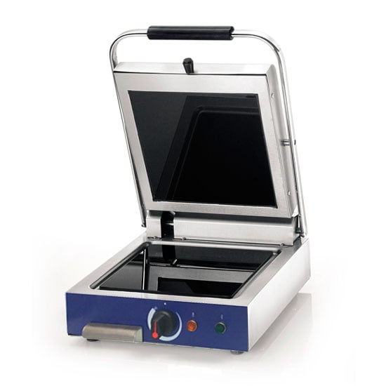 contact grill with ceramic glass plates, 250x250 mm