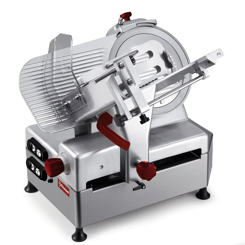 Professional slicer, oblique blade Ø 350 mm (14") "automatic" – A doua alegere