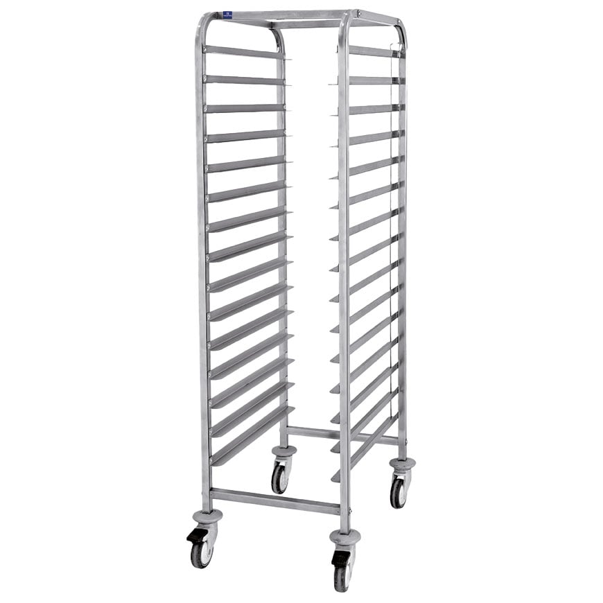Trolley for EN trays, 20x 600x400 mm h=75 mm