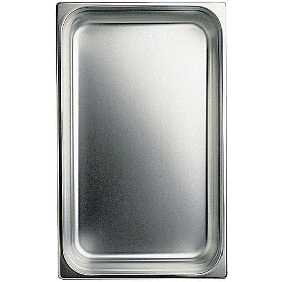 GN container in stainless steel, GN 1/1 h=150 mm