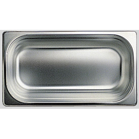 GN container in stainless steel, GN 1/3 h=65 mm