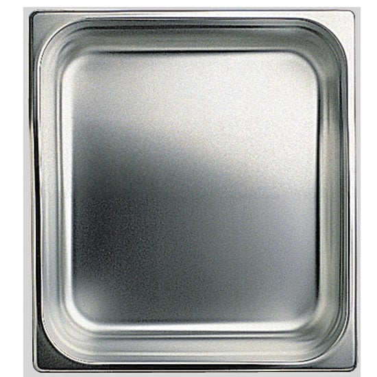 GN container in stainless steel, GN 1/6 h=150 mm