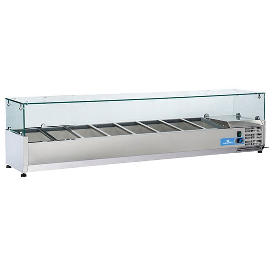 pan cooler 8x GN 1/3 h=150 mm, +2°/+8°C