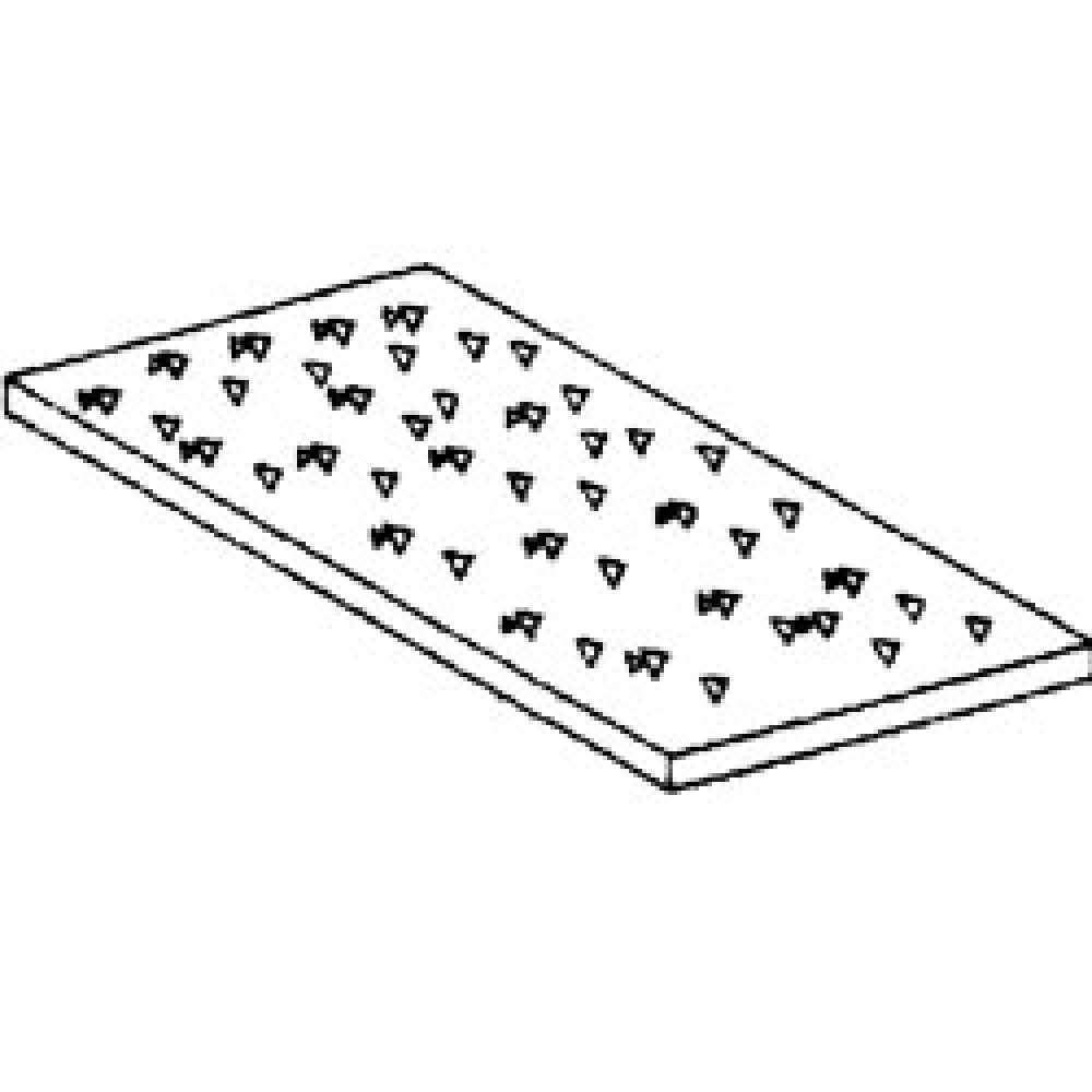 Polyethylene plate