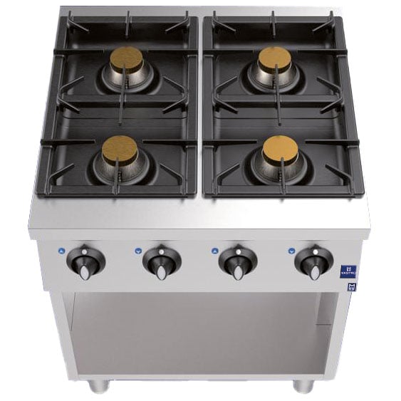 Aragaz pe gaz Virtus ACA2022 – 4 arzătoare – 26 kW – pe dulap deschis
