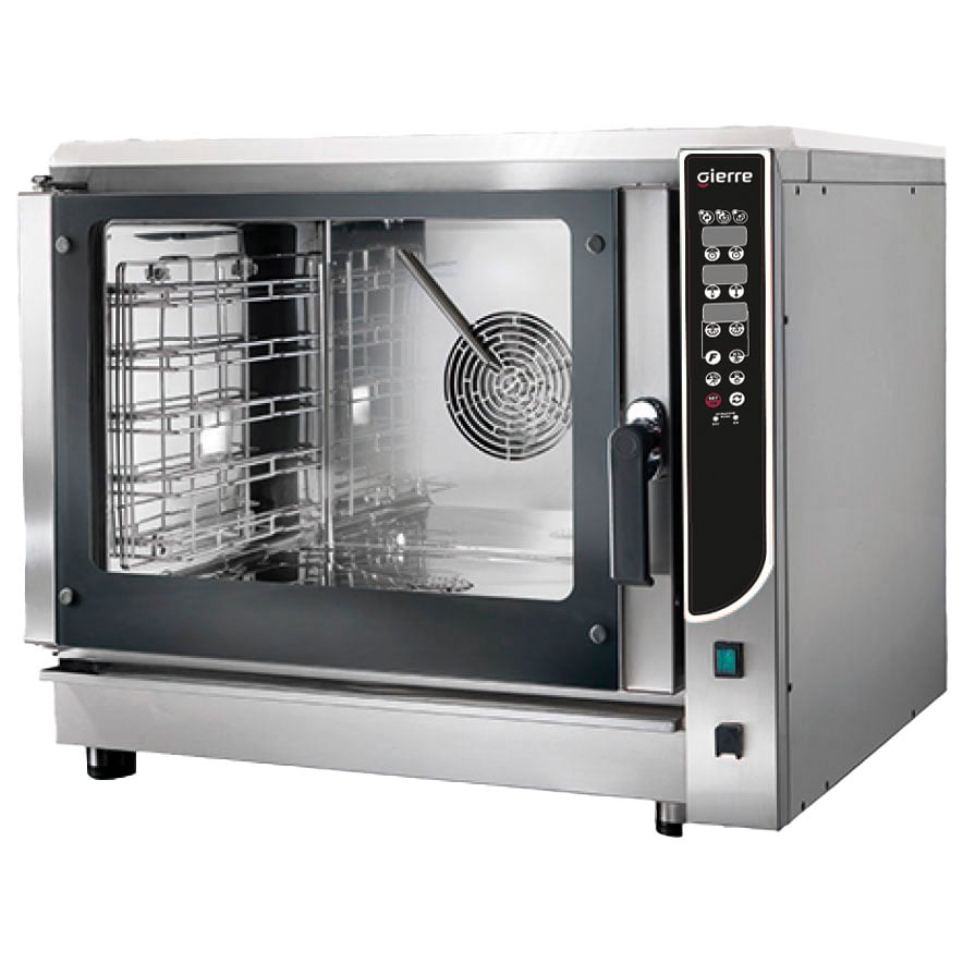 Electric combi steamer 4x GN 1/1 - 60x40 cm with direct injection and self cleaning system