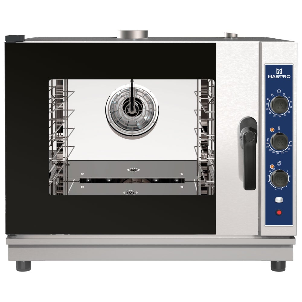 Gas combi steamer mechanical with direct injection, 4x GN 1/1 or 600x400 mm