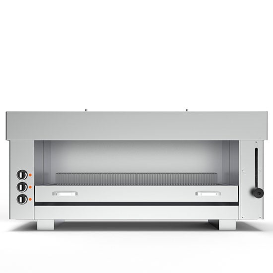 Electric salamander with 3 heating elements, 9,6 kW