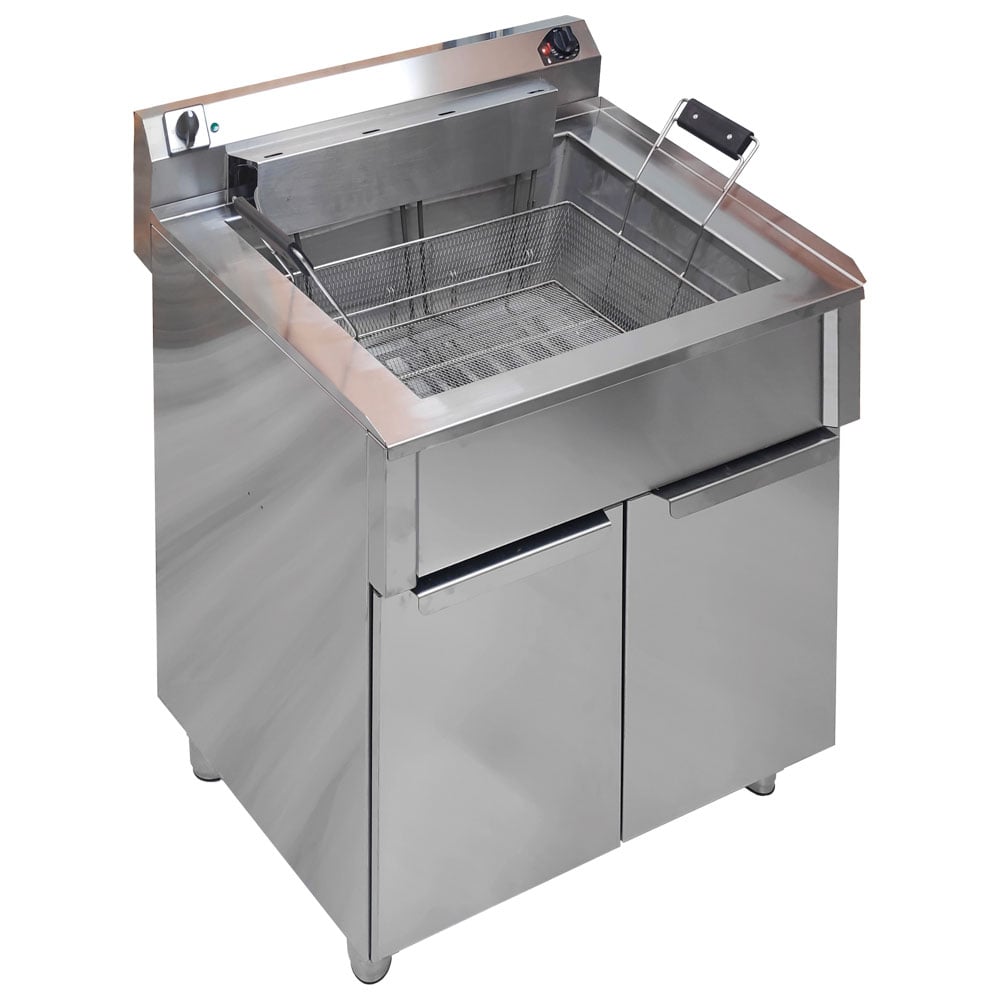 Friteuză electrică pentru patiserie Virtus AMZ0046 – 35 litri – pe dulap închis